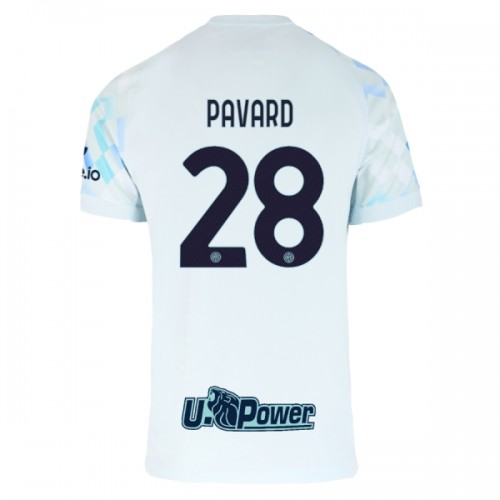 Maglia Inter Milan Pavard 28 Secondo 2025-26 Maniche Corte - Uomo Maglia Inter Milan Pavard 28 Secondo 2025-26 Maniche Corte - Uomo
